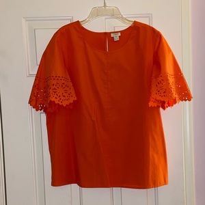 J. Crew Flowy Sleeve Blouse